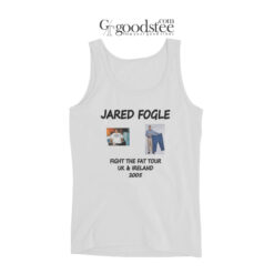 Jared Fogle Fight the Fat Tour UK And Ireland Tank Top