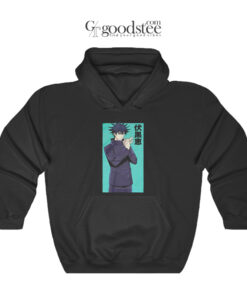 Jujutsu Kaisen Megumi Fushiguro Portrait Panel Hoodie