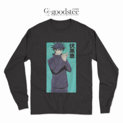 Jujutsu Kaisen Megumi Fushiguro Portrait Panel Long Sleeve