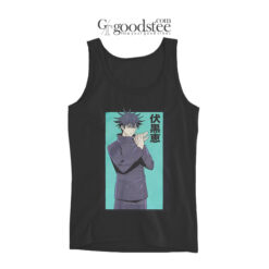 Jujutsu Kaisen Megumi Fushiguro Portrait Panel Tank Top