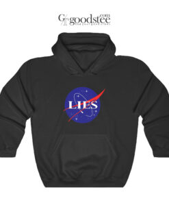 Flat Earth Society Nasa Lies Hoodie