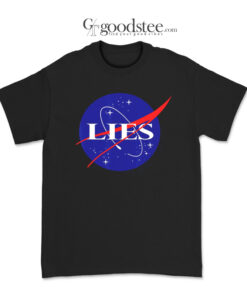 Flat Earth Society Nasa Lies T-Shirt