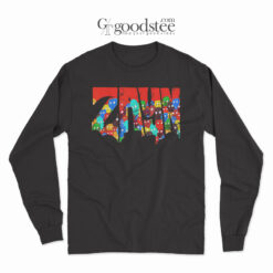 One Direction Zayn Malik Nil Faces Logo Long Sleeve