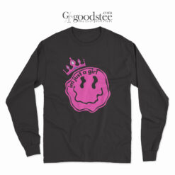 Princes Smiley Im Just A Girl Long Sleeve