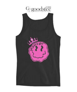 Princes Smiley Im Just A Girl Tank Top