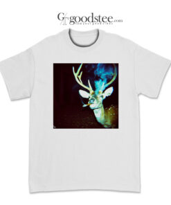 Smoking Deer A Cigarette T-Shirt