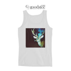 Smoking Deer A Cigarette Tank Top