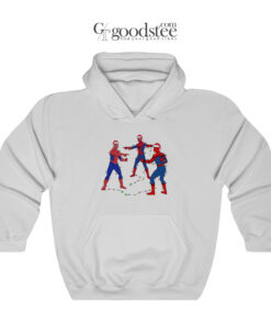 Spiderman Meme Santa Light Hoodie