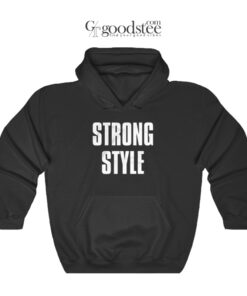 New Japan Pro Wrestling Strong Style Hoodie