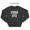 New Japan Pro Wrestling Strong Style Sweatshirt