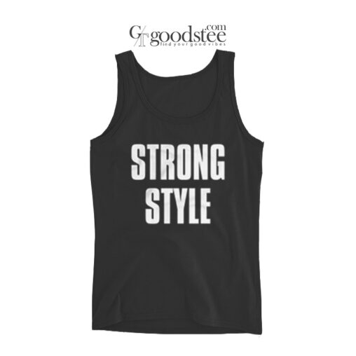 New Japan Pro Wrestling Strong Style Tank Top