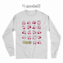 Alien Expressions of Kirby Grid Long Sleeve