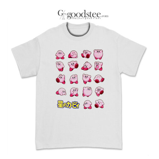 Alien Expressions of Kirby Grid T-Shirt