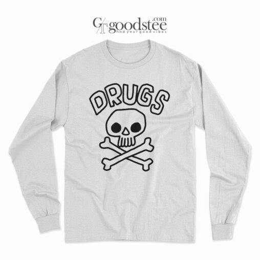 Drugs Skull Truth For Youth Bible Comics Long Sleeve