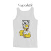 Homer Simpson Beer Makes You Strong Duff Tank Top