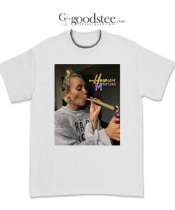 Miley Cyrus Hannah Montana Smoking T-Shirt