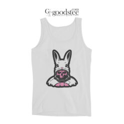 The Passenger Benson Rabbit Hood Human Skull Tank Top