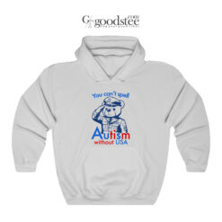 You Can't Spell Autism Without USA Hoodie