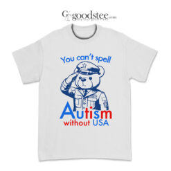 You Can't Spell Autism Without USA T-Shirt