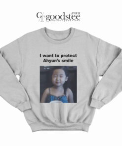 BabyMonster Ahyeon I Want To Protect Ahyun's Smile Sweatshirt