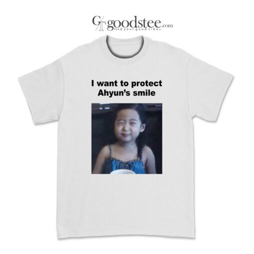 BabyMonster Ahyeon I Want To Protect Ahyun's Smile T-Shirt