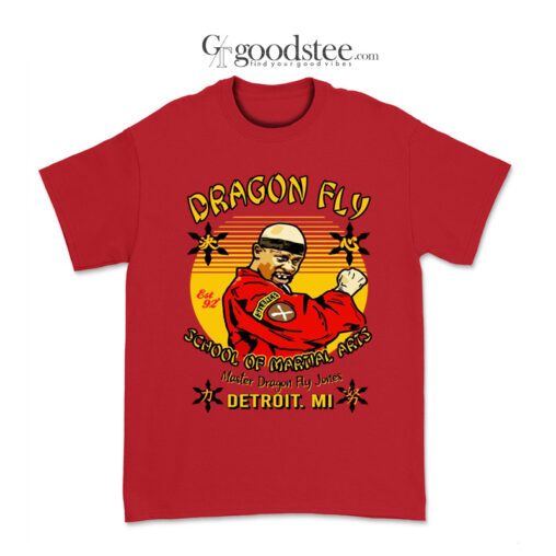 Martin Lawrence Dragon Fly School Of Martial Arts T-Shirt