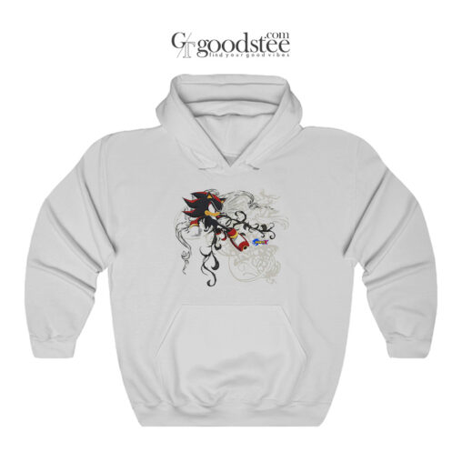 Tribal Sonic X Shadow The Hedgehog Hoodie