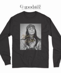 Billie Eilish Potrait Graphic Long Sleeve