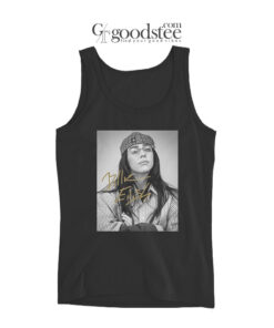 Billie Eilish Potrait Graphic Tank Top