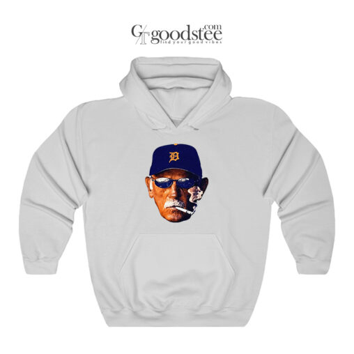 Detroit Tigers Leyland Smoking The Dirty Trick Hoodie