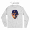 Detroit Tigers Leyland Smoking The Dirty Trick Long Sleeve