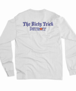 Detroit Tigers Leyland Smoking The Dirty Trick Long Sleeve