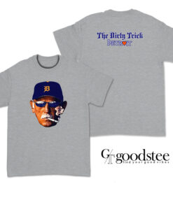 Detroit Tigers Leyland Smoking The Dirty Trick T-Shirt