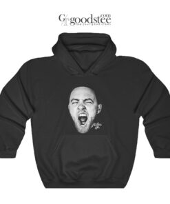 Mac Miller Big Face Graphic Hoodie