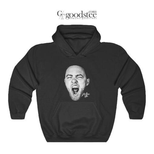 Mac Miller Big Face Graphic Hoodie