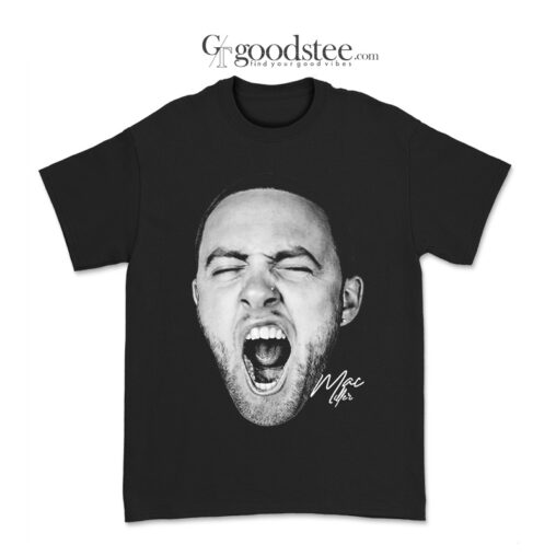 Mac Miller Big Face Graphic T-Shirt