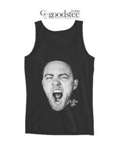 Mac Miller Big Face Graphic Tank Top