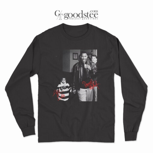 Denzel and John David Washington Graphic Long Sleeve