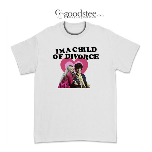 Nick Jonas and Miley Cyrus Im a Child Of Divorce T-Shirt