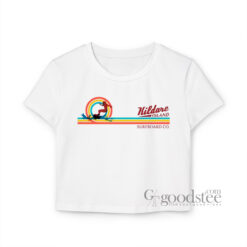 Outer Banks Kiara Carrera Kildare Island Surfboard Y2K Baby Tee